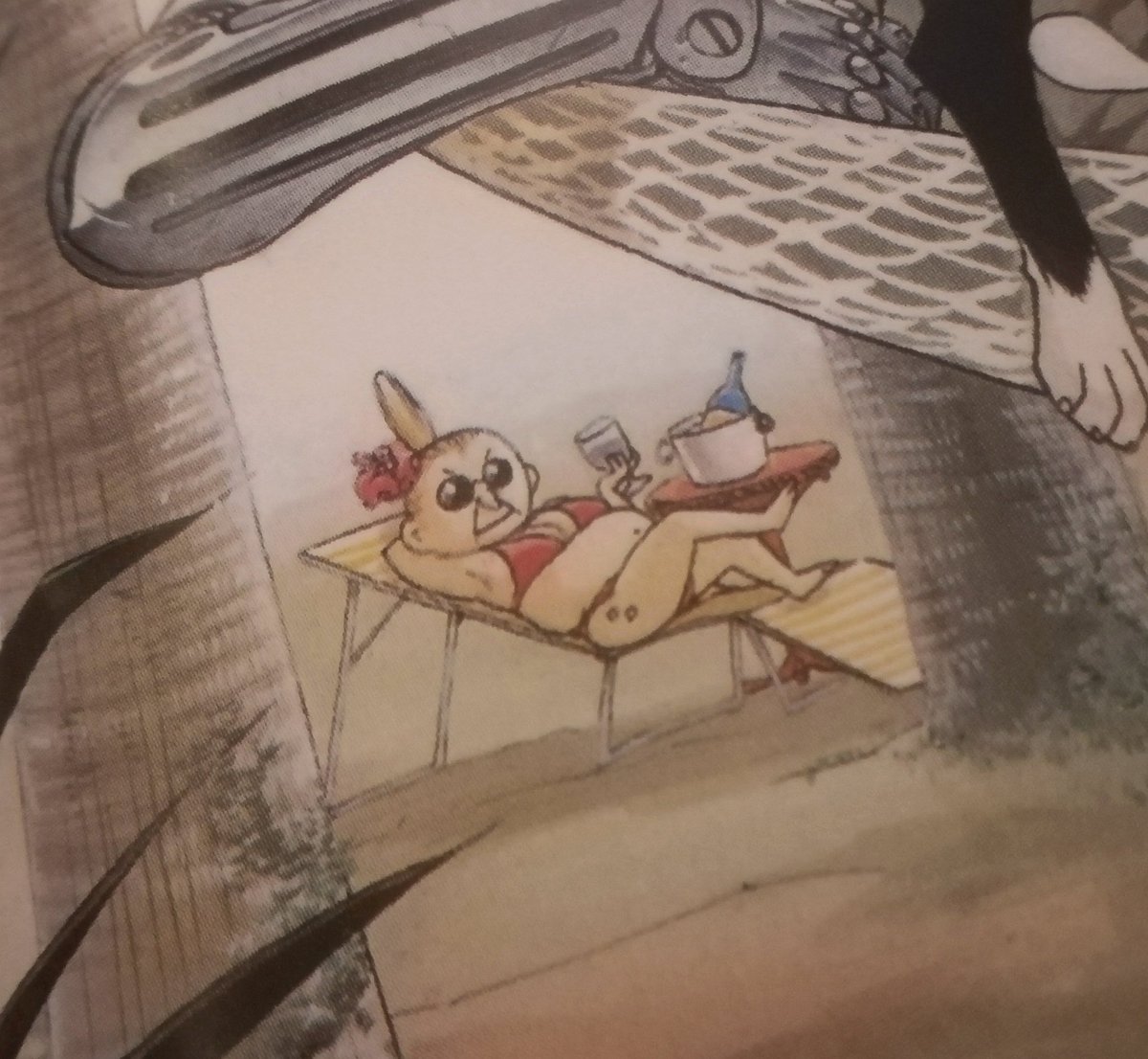 villainesayre's tweet photo. This is one of the best things I found in the #complete #art of #fullmetalalchemist #artbook 😂😂😂 #pinako #rockbell #fma https://t.co/n0ciCFvNnt