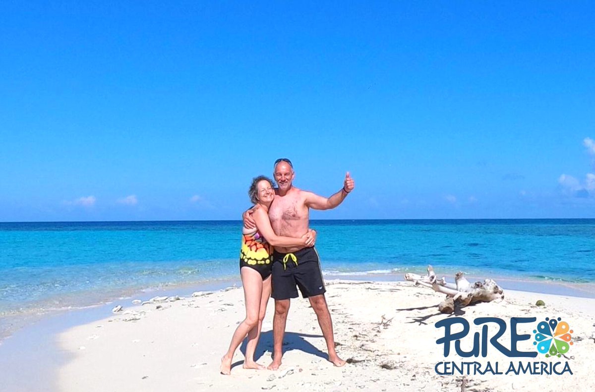 PureCAmerica's tweet photo. #HappyClients
Our Dutch customers enjoy an incredible #PureExperience in Roatán. If you are an #OceanLover you should visit Cayos Cochinos. This little paradise in #Honduras offers amazing corals and crystal-clear water that will blow your mind! https://t.co/25uHoERwdN