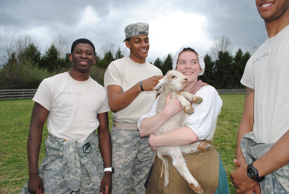 We were delighted to host a group of cadets from VMI (32 over 4 days) who helped with brush clearing, painting, gutter cleaning, shop inventory management, trail clearing, and administrative tasks! They even got to spend a little time enjoying the Museum exhibits! @vmi1839