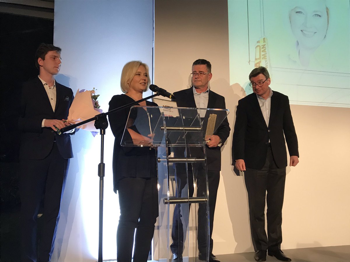 ignisbrown's tweet photo. Małgorzata Lubelska, dyrektor marketingu Grupy Żywiec została AdMarketerem 2018. To nowa kategoria w konkursie Ad wo/Man 2018 @GrupaZywiec @PressRedakcja https://t.co/H3UTf1rs0n
