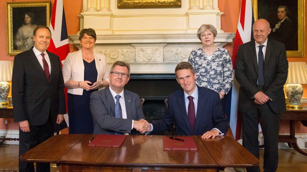 NIFHA's tweet photo. Confidence and supply monies "in NI" @markdevenport says. Put it to good use: fund more social housing; help sort the looming welfare mitigations #CliffEdgeNI; and adequately fund much needed Supporting People services after years of real-term funding erosion. #KeepSP_NI https://t.co/Ht82pEkPre