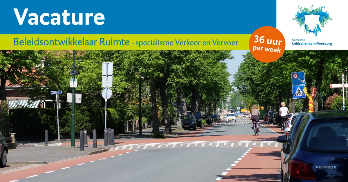 Heb jij ervaring met beleidsontwikkeling op het gebied van verkeer en vervoer? 🚘 Dan ben jij misschien wel onze nieuwe Beleidsontwikkelaar Ruimte. 👩🏻‍🦳👦🏻 Solliciteer direct of kijk voor meer informatie op onze website: bit.ly/2Z3Zjt8 #vacature