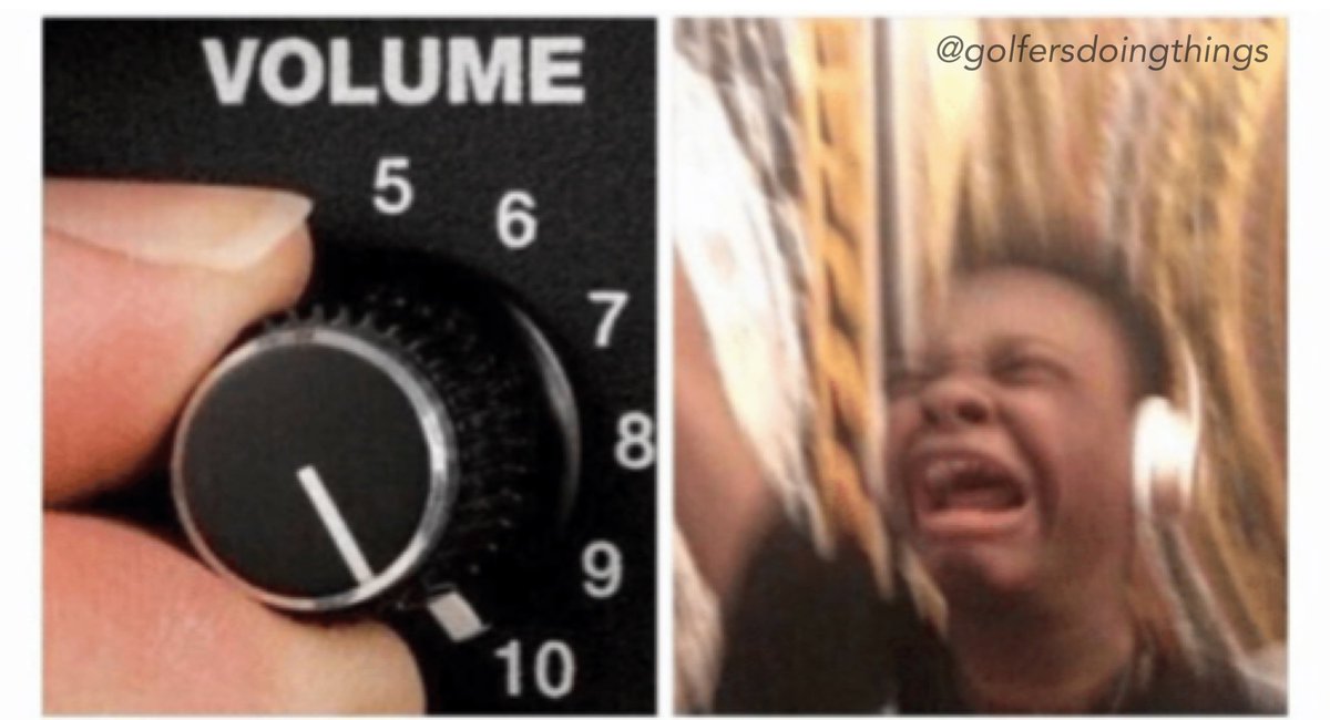 *The Masters theme song starts to play*

Me: