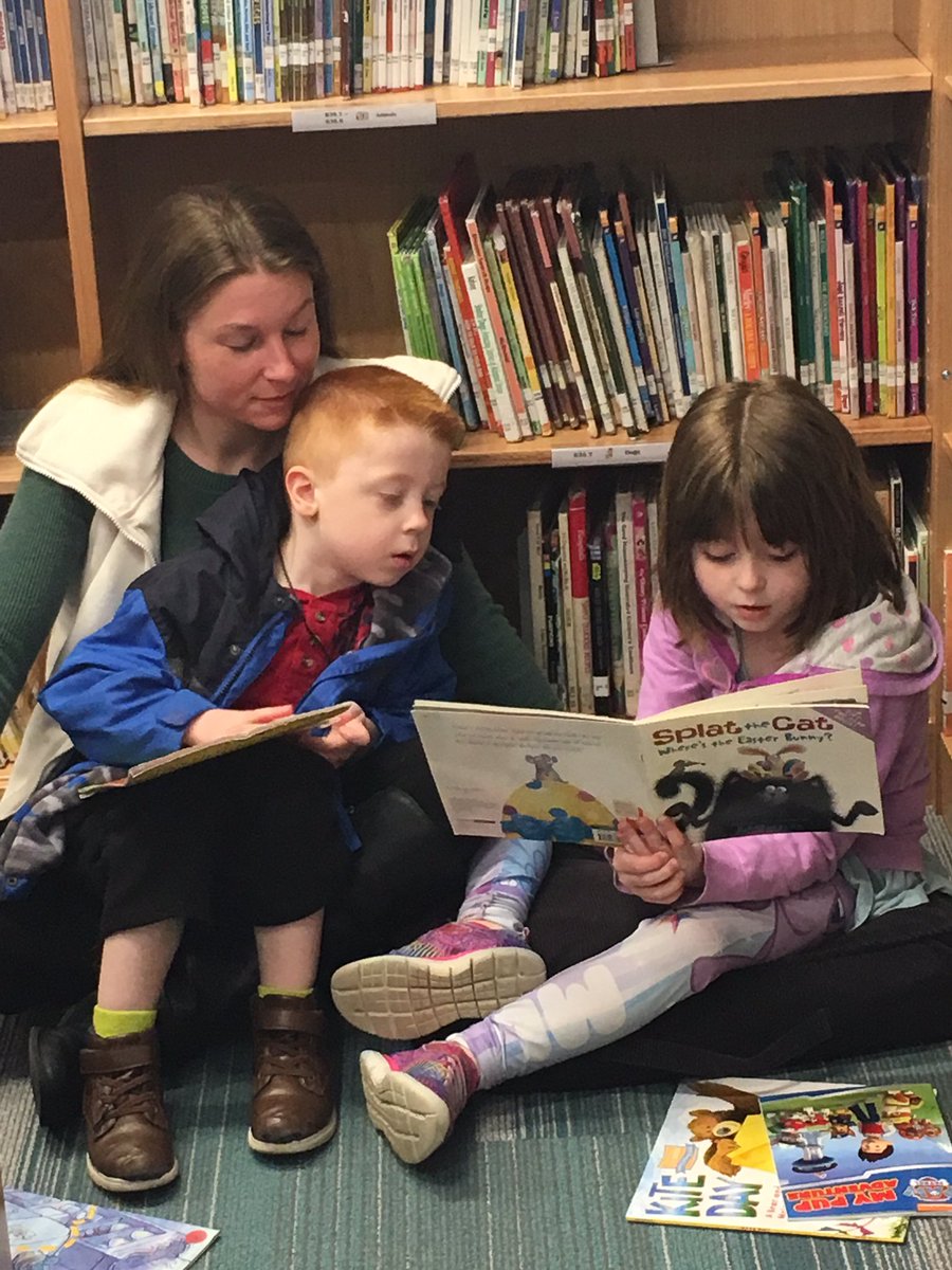 BHarbon's tweet image. Great morning at EMC during our Parents as Partners event!  Reading in our new Media Center and Learned how to use Dollar Store items to enhance learning at home. #SASD_EMC #SASDPride