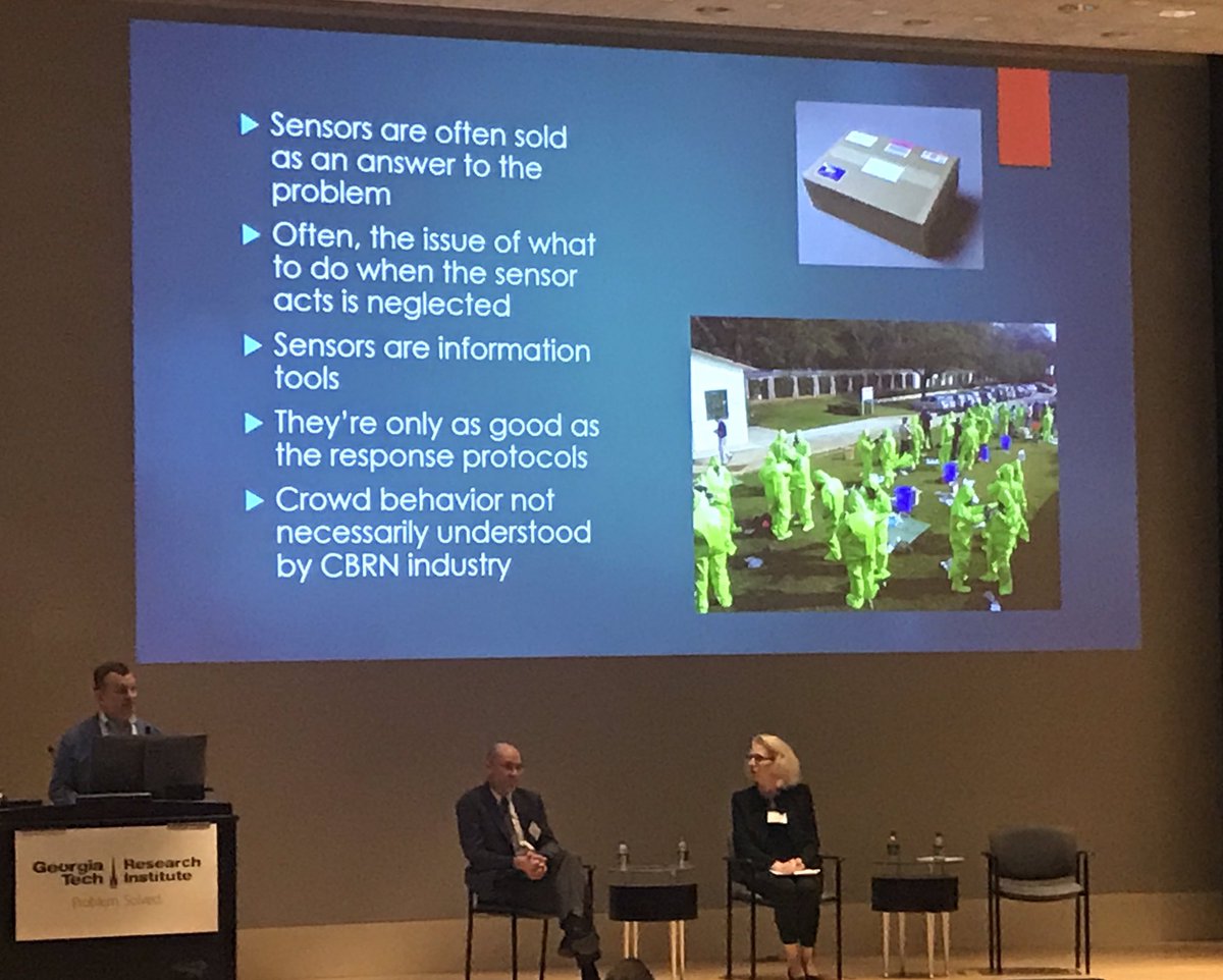 MiaMBloom's tweet photo. A phenomenal presentation by @DanKaszeta on #cbrn terrorism for #T2Conference https://t.co/X3tfEkDYZV
