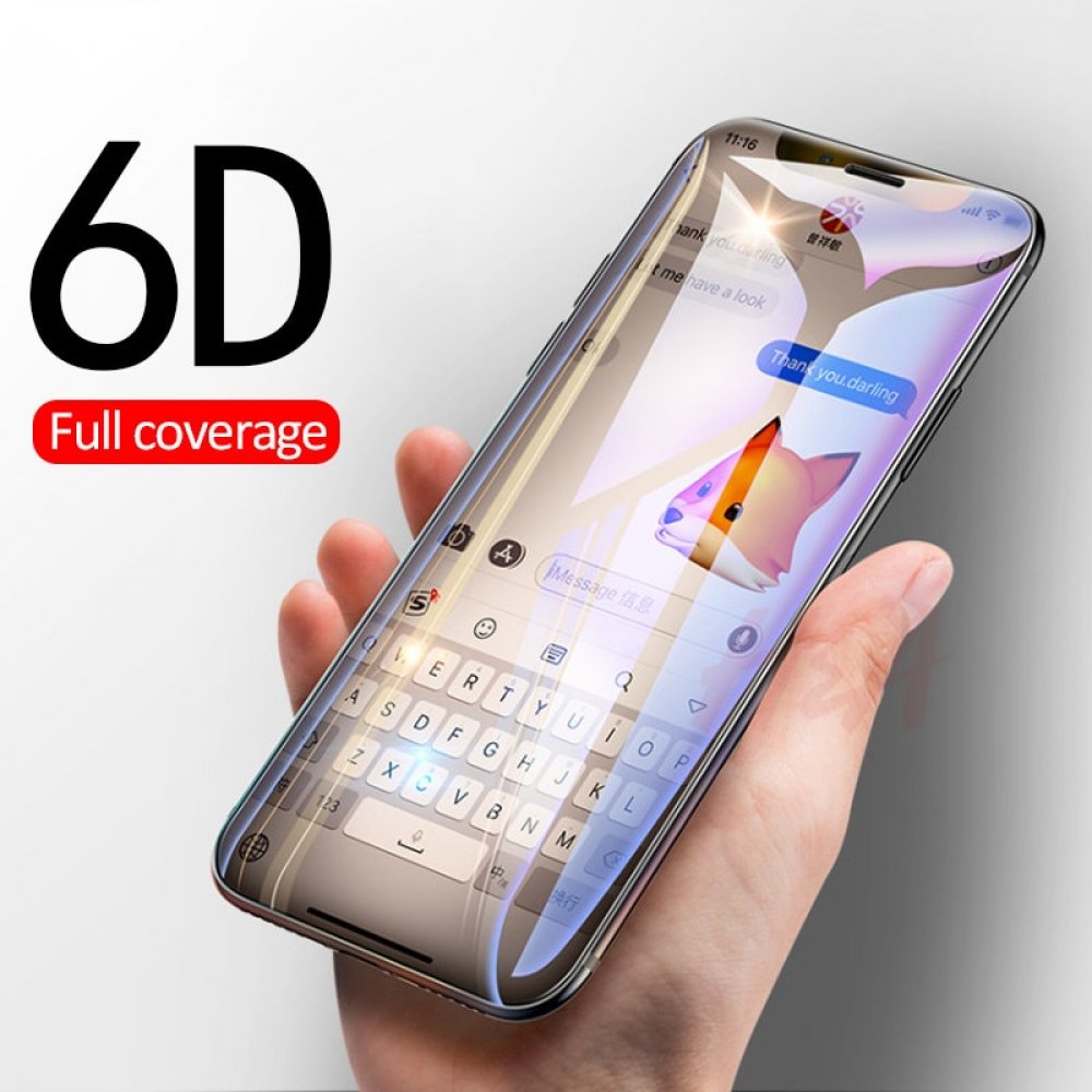 #hashtag3 H&amp;amp;A Full Cover 6D Edge Tempered Glass For iPhone X 7 8 6 6s Plus Screen Protector For iPhone 10 6 6s 7Plus Film Protection