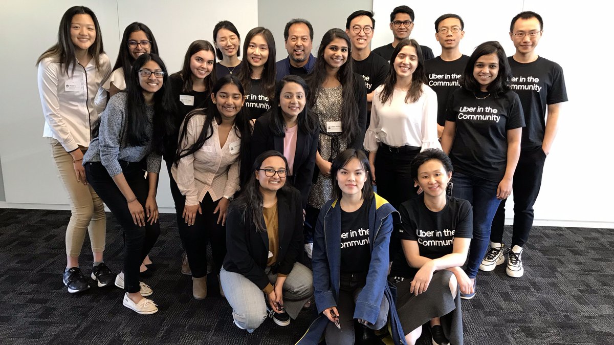 technovation's tweet photo. Thank you @Uber volunteers for mentoring our alums in Palo Alto yesterday and showing them what women #leadership in tech (and beyond) looks like. 💪 #uberinthecommunity https://t.co/ecZg8bdXTQ