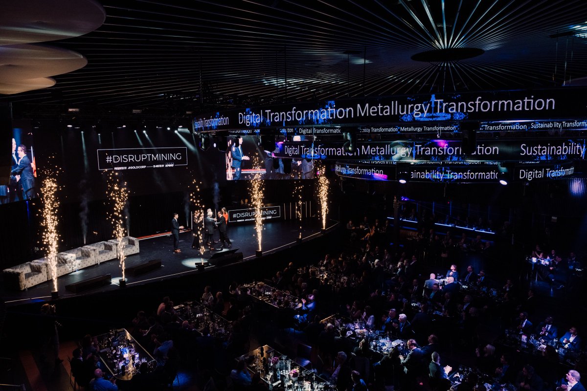 #TBT to the moment Andritz was announced the winner of #DisruptMining 2019!