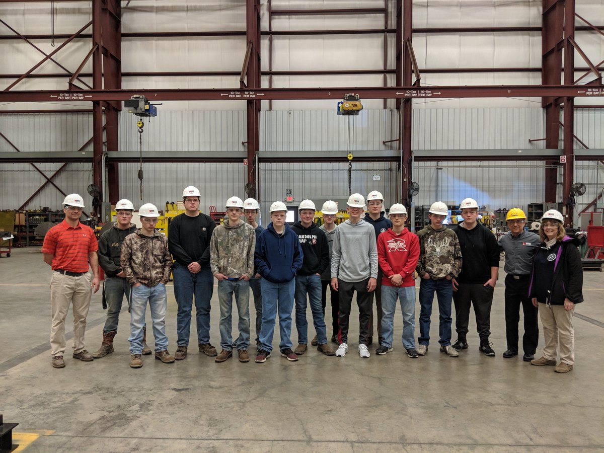 koikearonson's tweet photo. A wonderful visit today from Randolph High School's Electrical and Robotics students. Thank you so much for spending some time with us today. #koikearonson #schooltour #manufacturing #arcadeny #randolphhighschool #students https://t.co/aux6m07pat