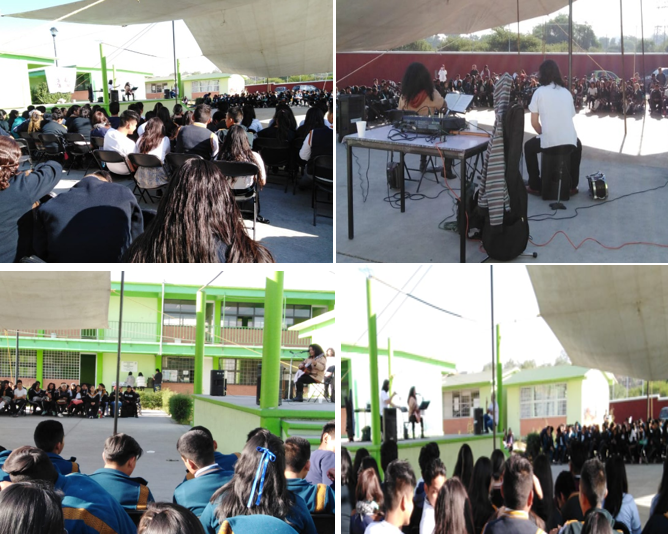 EPO_203's tweet photo. Actividades de la Semana Cultural del día internacional del libro: Cuenta Cuentos por la Profra. Sonia Jiménez Armendáriz y el Músico Sergio Montes Rojas para promover la convivencia armónica y la cultura.
@alfredodelmazo  @israeljeronimol @NoeOrtegaCamac1 @alexfedezcam @SBg033 https://t.co/5qxo1lMQEE