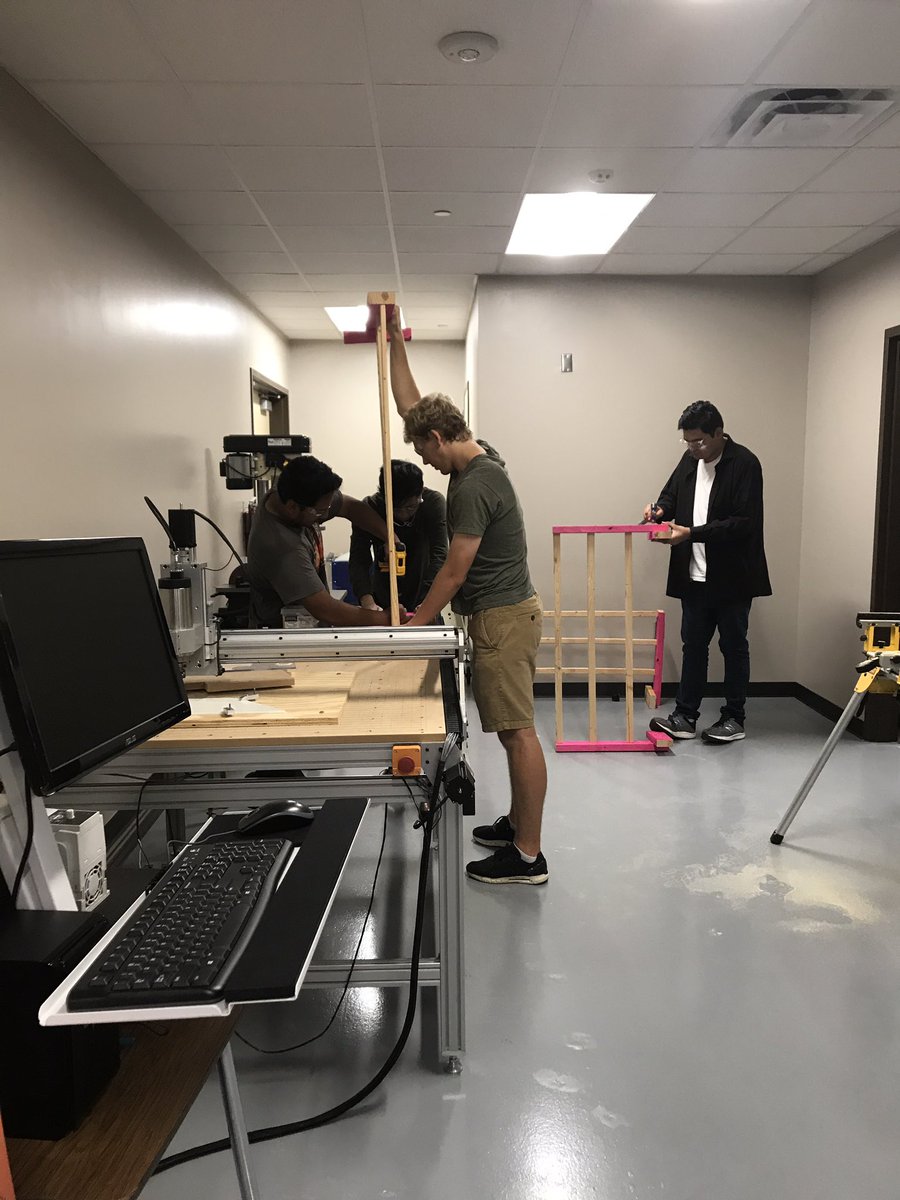 PantherRobotic2's tweet image. Hard at work in the off season...