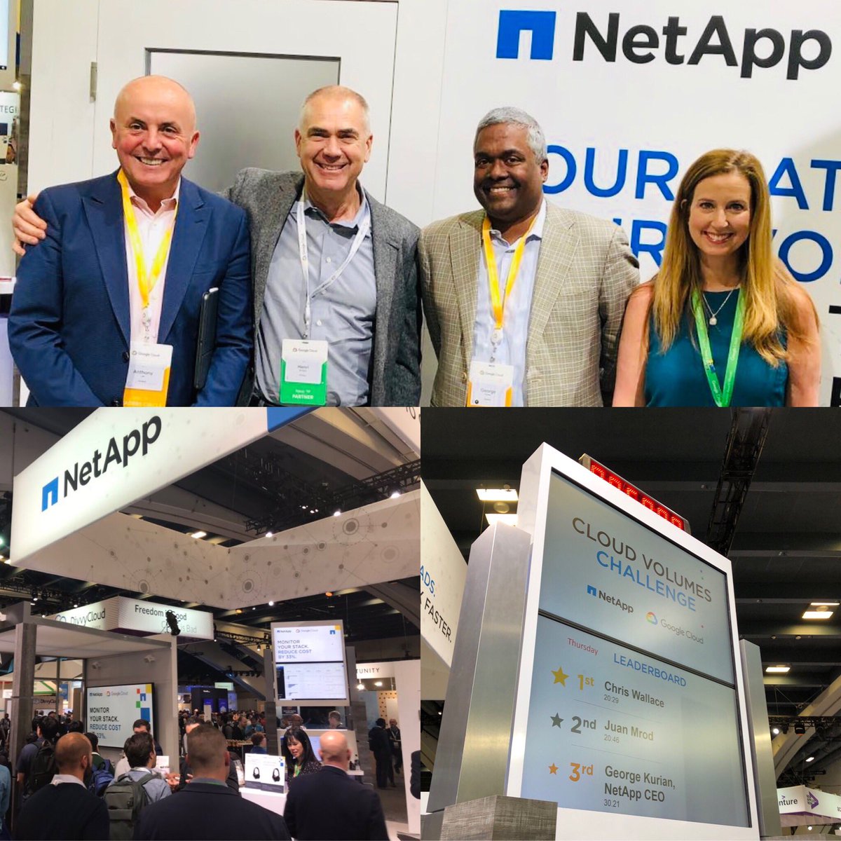 Look who stopped by and took the #CloudVolumes Challenge at #GoogleNext19!!!