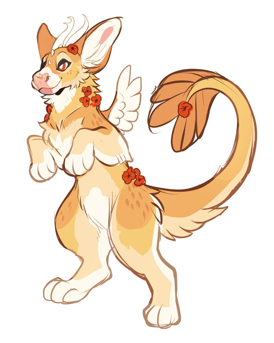 Poppy the Dutch Angel Dragon 3 I'll probably draw a better picture of ...