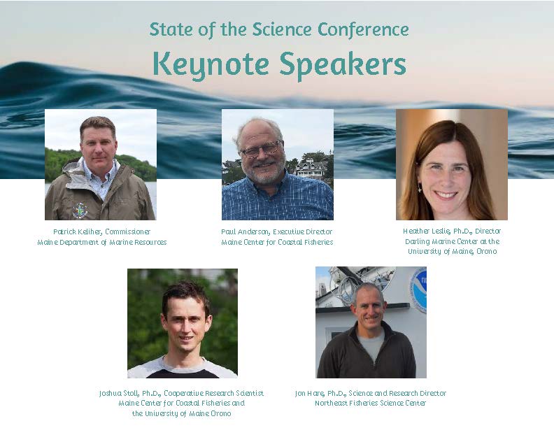 mccfisheries's tweet image. We are pleased to announce the keynote speakers for the #EM3C State of the Science Conference. State of the Science is a two-day conference to discuss ecosystem-based fisheries management in Eastern Maine. #EcosystemBasedFisheriesManagement #SaltWaterFreshThinking