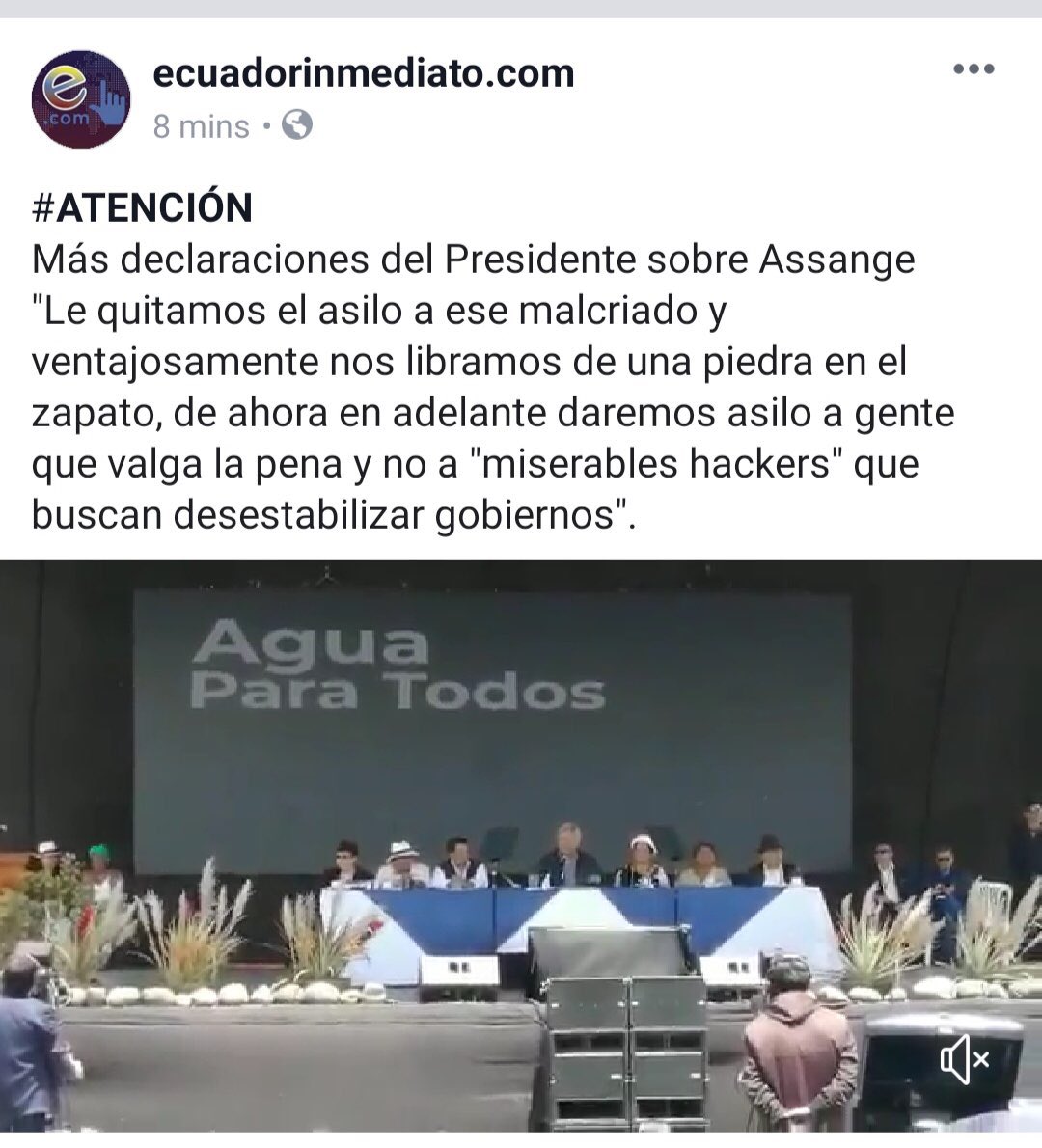 Rafael Correa tweet media