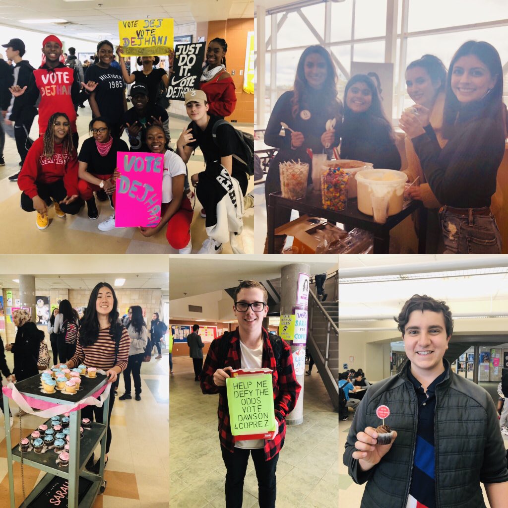 jfouge1's tweet photo. Co-president campaigning is done!!Grade 10 and 11 students, now it’s time to vote! Come to the caf with your student I.D to vote tomorrow all day and Monday until lunch! @HalifaxWestHS @WestStudentGov https://t.co/7McbDo4FiD