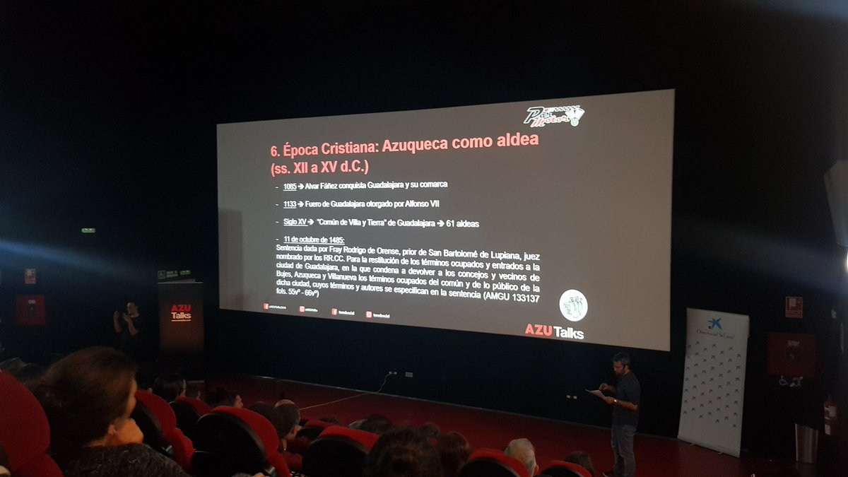 maneluisazu's tweet photo. Organización  🔝 . 
Ponentes Denominación de Origen #Azuqueca 🔝 .
👏👏 ¡¡ Enhorabuena @azu_talks!!
#Azutalks2019 https://t.co/7k9NSmZ6mO