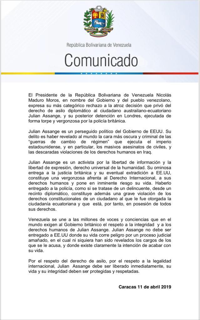 Jorge Arreaza M tweet media