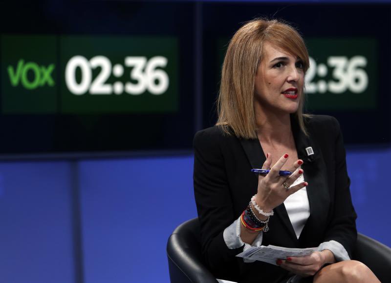 SURDirecto's tweet photo. #DebateMLG #28A https://t.co/u06fIMQm3g Dice @_patricia_rueda que el objetivo de VOX es “construir” https://t.co/5iGLS8lKpA