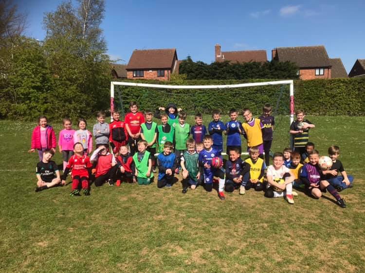 LiamNicell's tweet photo. Great day @SDSPrimary Football Holiday Club!! #Easter #J4G ⚽️ https://t.co/ZkcestvxRW