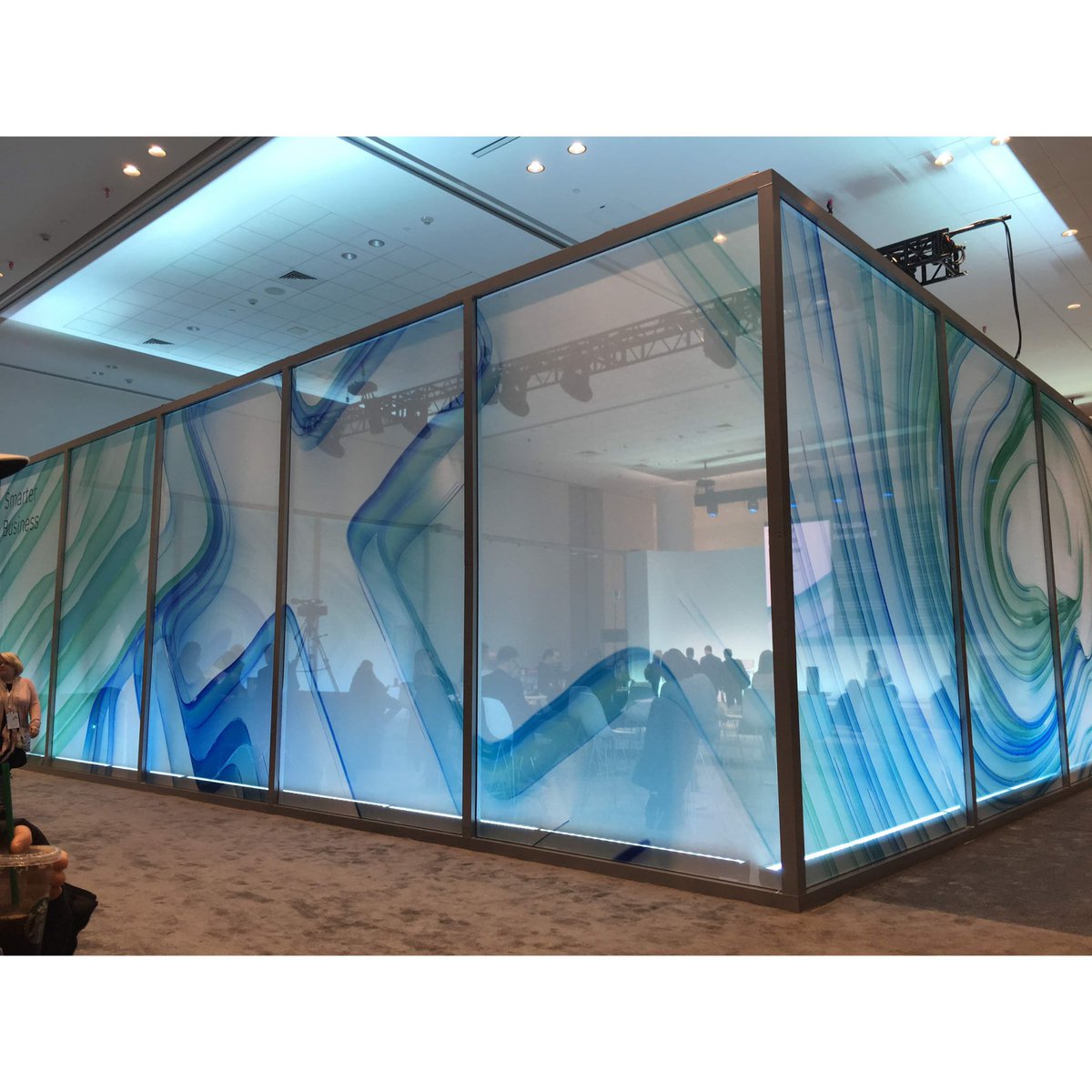 teamharbor_'s tweet photo. On this #TradeShowThursday we’re throwing it back to the @ibmlive Think Conference in San Francisco where we assisted @Tech_Data. We saw a lot of trade show design inspiration and these are some of our favorites! https://t.co/EtgiSoTfp3