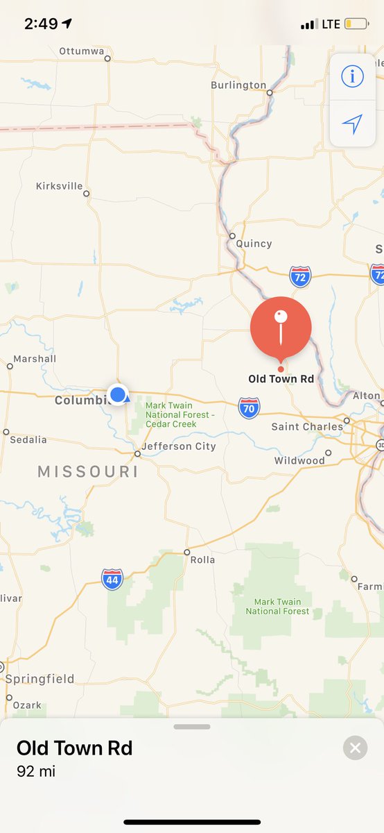 Score 1 for Missouri