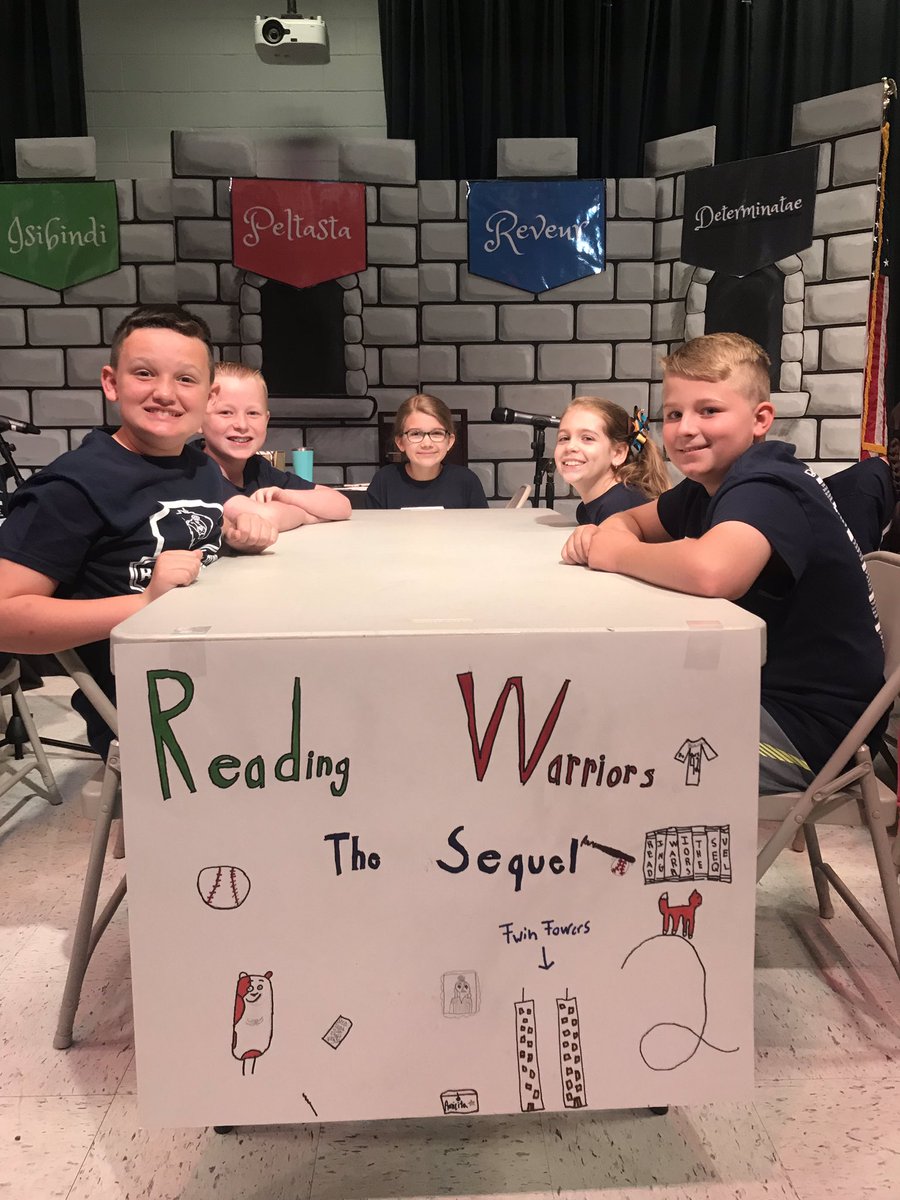 mrsheathPVES's tweet photo. I am SO proud of my sweet students for competing in the Battle of the Books today! They all did an amazing job and represented our class well! ❤️💙📚 Thank you @DebFowlerd for all your preparation and hard work with our kids!  @pvespride https://t.co/bhsNotpQxQ