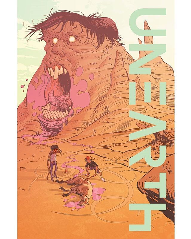 kstrahm's tweet photo. Here's my cover for UNEARTH #1, dropping July 10th from @imagecomics! 
@savagesmallwood provided color on this one.

#unearthcomic #imagecomics #cullenbunn #kylestrahm #baldemarrivas #gregsmallwood https://t.co/zhW2yG2BZB https://t.co/4AXw9TVCOw