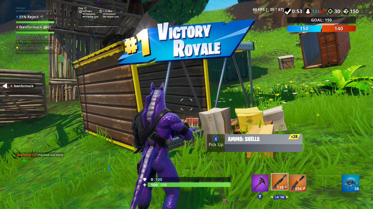 RejectSyn's tweet image. 30 bomb in LTM #Fortnite #XboxShare