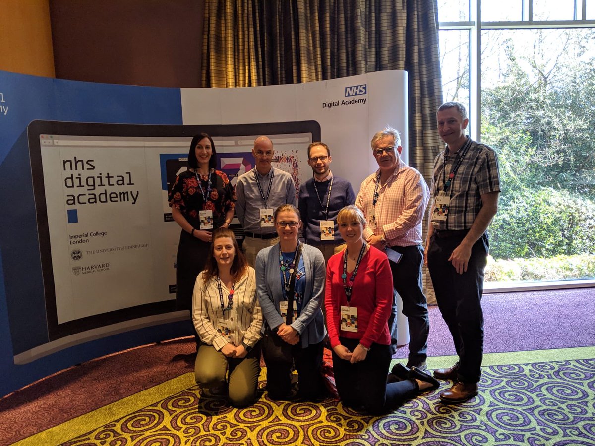 MumbyLaura's tweet photo. @NHSDigAcademy #chort2 #NHSDigitalAcademy Peer Group 6 ready to get this digital journey started!! #digitalleaders https://t.co/3YGDPYy7Qs