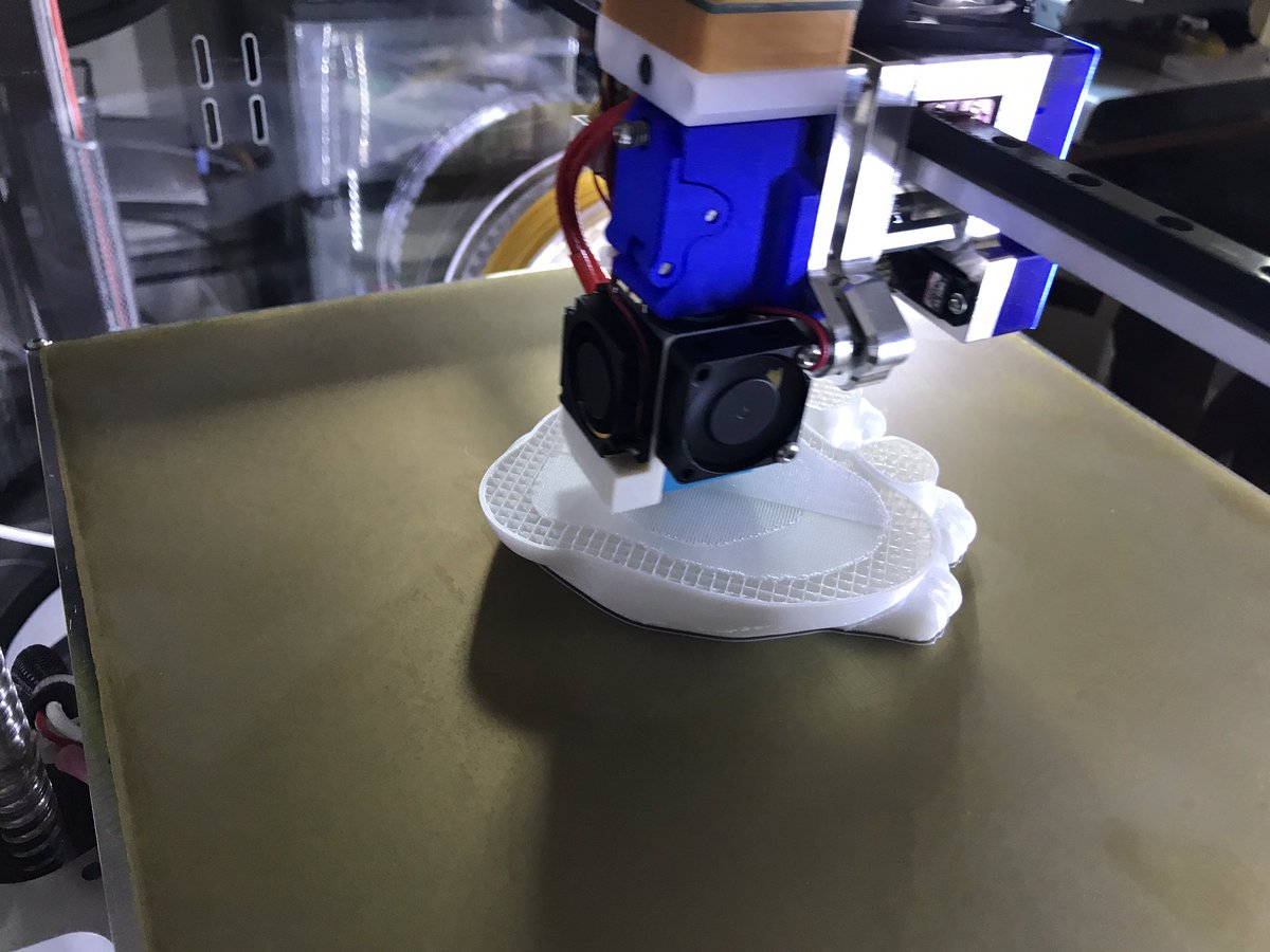 TechildLLC's tweet image. Here comes @loubie_3D’s Murphy! Another fantastic filament, pearl white, by @SnoLabs3D.