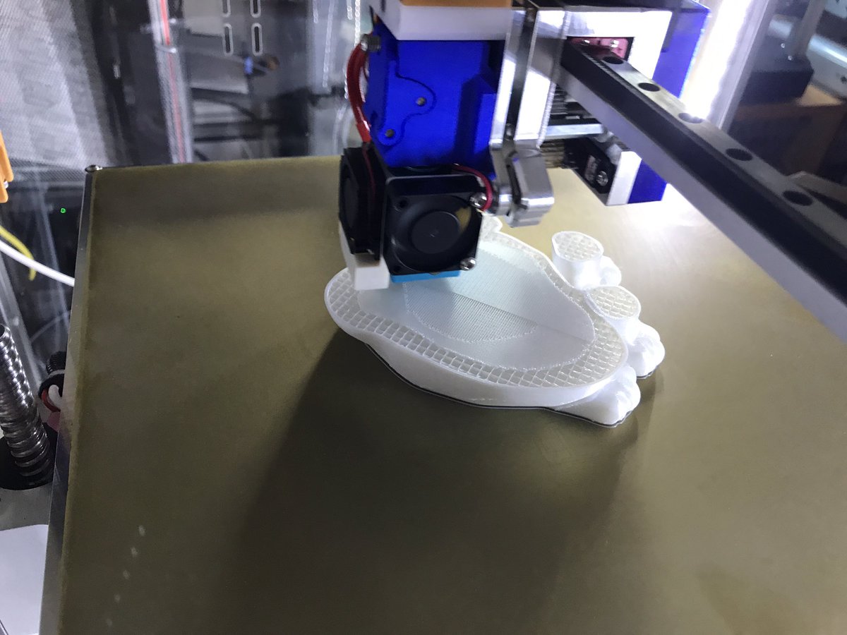 TechildLLC's tweet image. Here comes @loubie_3D’s Murphy! Another fantastic filament, pearl white, by @SnoLabs3D.