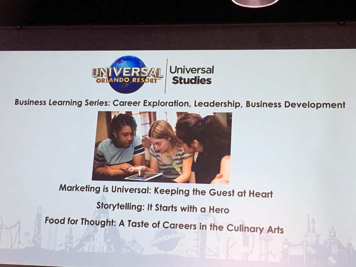 CGI_Atlanta's tweet photo. Got a crash course on science and maths behind the Universal ride design &amp; 3-D animation #ExperienceFlorida 2019. @OCPSnews @UniversalORL @ocpsotc @NAfME @stemeducation https://t.co/kYp3KV96EQ
