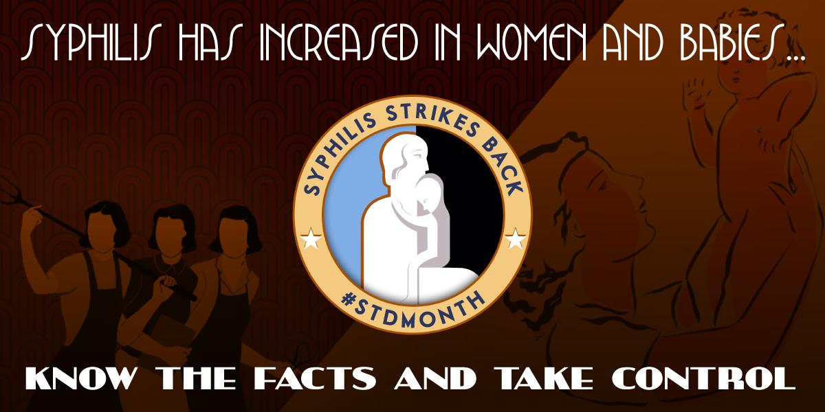 PAHealthDept's tweet photo. Congenital #syphilis occurs when a mother with syphilis passes it on to her baby during pregnancy. Pregnant women should be tested a first prenatal visit, at beginning of 3rd trimester + at delivery, if at risk.
#STDfreePA #SyphilisStrikesBack #STDMonth19 https://t.co/Hkh1fwJGTA