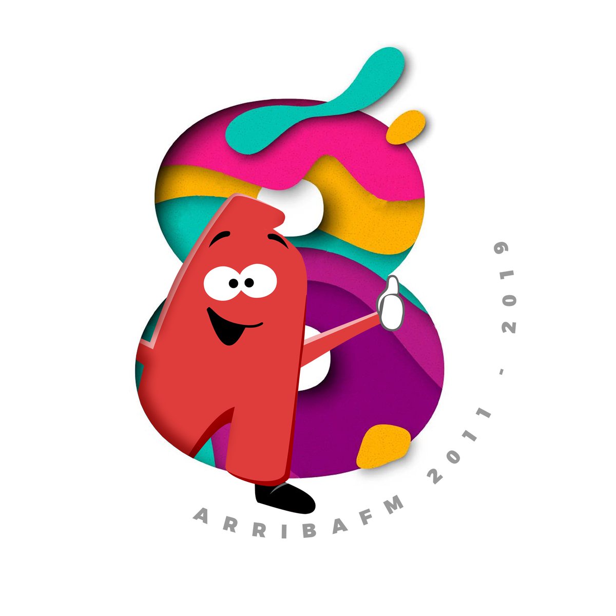 Comenzamos a vivir estos #8años de vida de #arribafm !!!