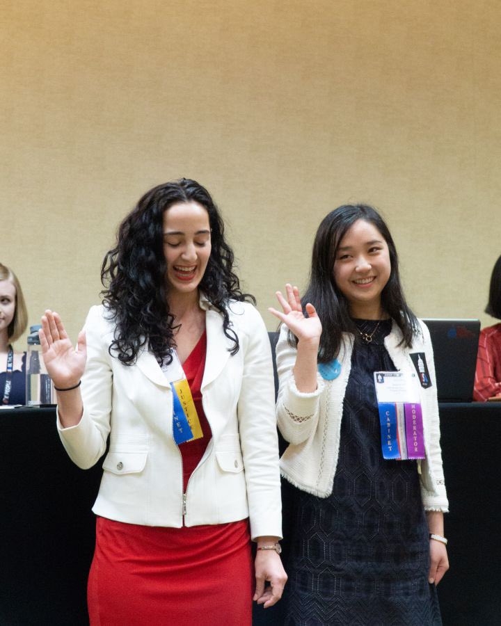 orvjsa's tweet photo. Congratulations to our 2019-2020 LtG and Governor, Rachel Balaj and Melinda Xia! We cannot wait to see the incredible things you will accomplish next year 💫 #BeThePeople https://t.co/x9gFzxF5sg