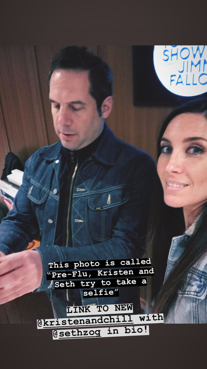 New <a href="/ChillMentally/">Kristen and Ch(ill) formerly Mentally Ch(ill)</a> is up with <a href="/Thezog/">Seth Herzog</a>! We talk about going to therapy at night, the color gray and how he’s made lots of friends. I hate selfies, here’s proof. podcasts.apple.com/us/podcast/kri…