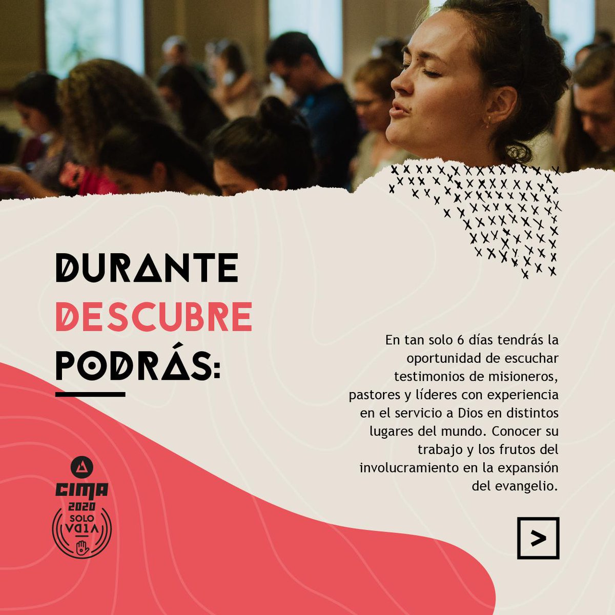 Movida_Arg's tweet photo. Durante la primer parte de CIMA 
Descubre, podrás disfrutar de diferentes actividades de capacitación.

Prepárate #CimaIntl2020 #Solo1Vida te espera.✈️ https://t.co/YlBHgEwYa6