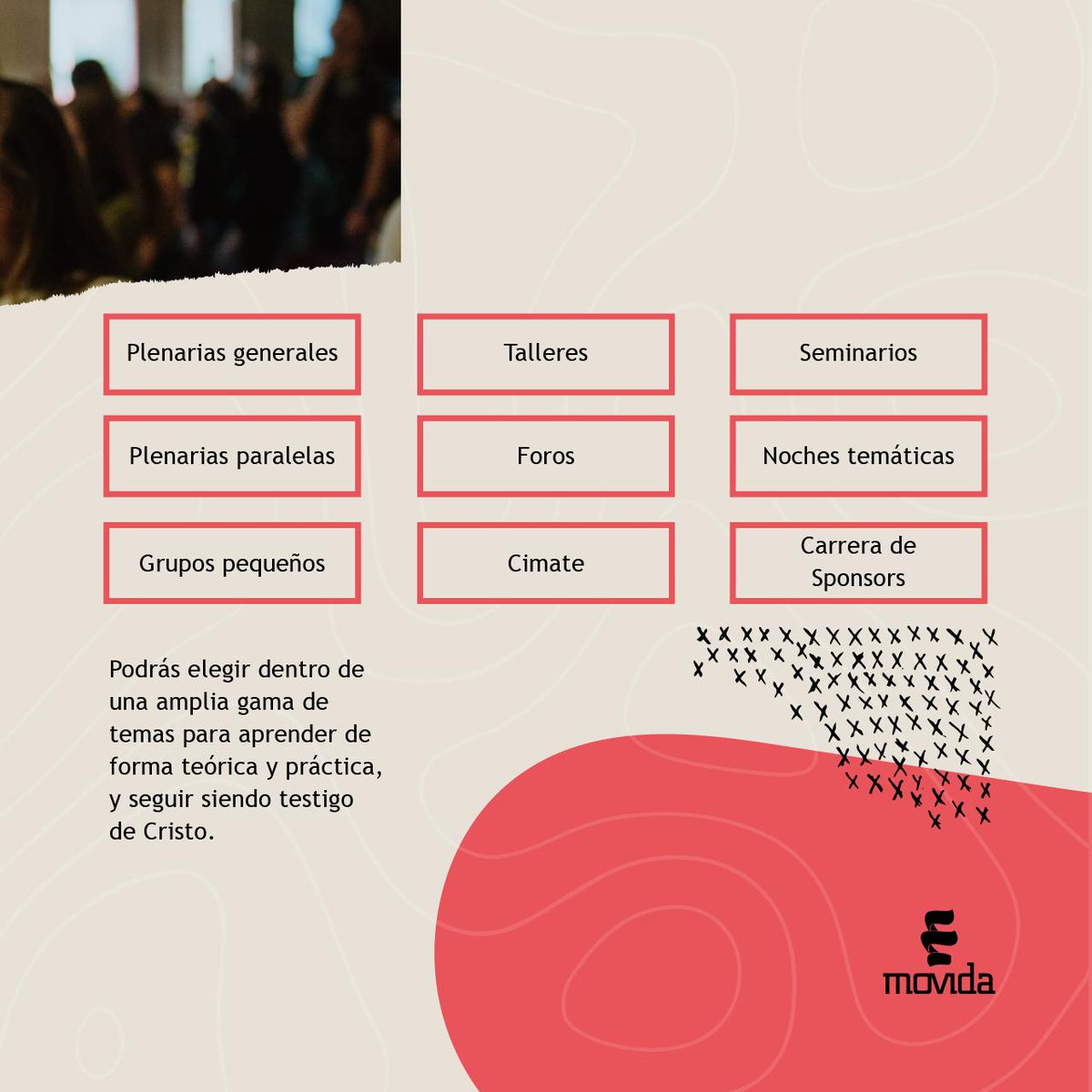 Movida_Arg's tweet photo. Durante la primer parte de CIMA 
Descubre, podrás disfrutar de diferentes actividades de capacitación.

Prepárate #CimaIntl2020 #Solo1Vida te espera.✈️ https://t.co/YlBHgEwYa6