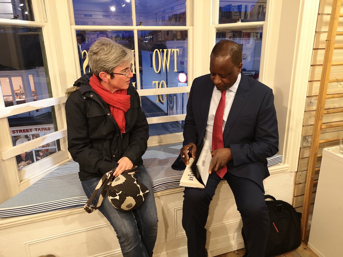 VickyNewham's tweet photo. So inspiring to hear #MichaelFuller talking about his life and time in the police @harbourbooks in #Whitstable this evening to promote his memoir #KillTheBlackOneFirst. Brilliantly interviewed by @MarnieMemoirs. @bonnierbooks_uk. Lovely to say hi to @louisefrith73 too. https://t.co/eUJ6QWgUy3