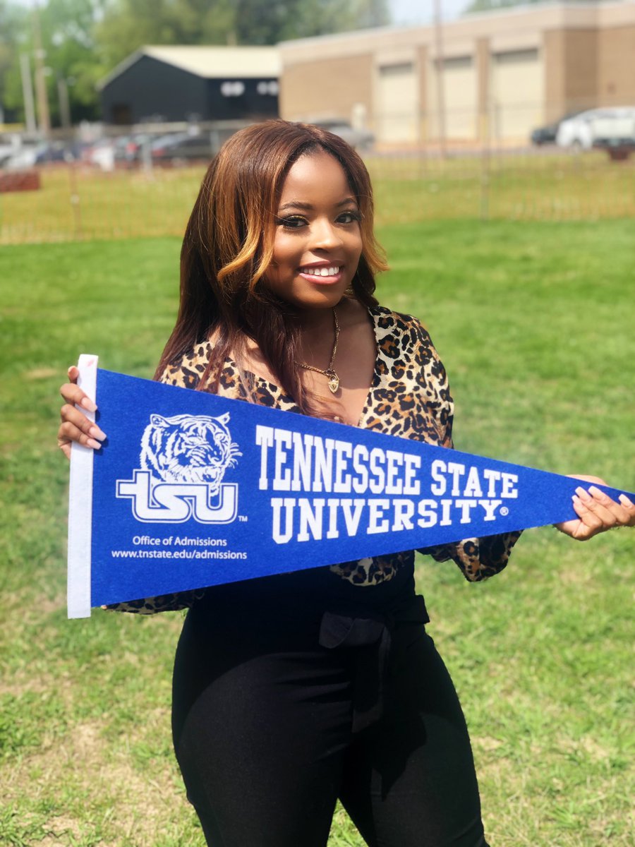 Proud to announce that I will be attending Tennessee State University in the fall. 💙💙💙 #hbcubound