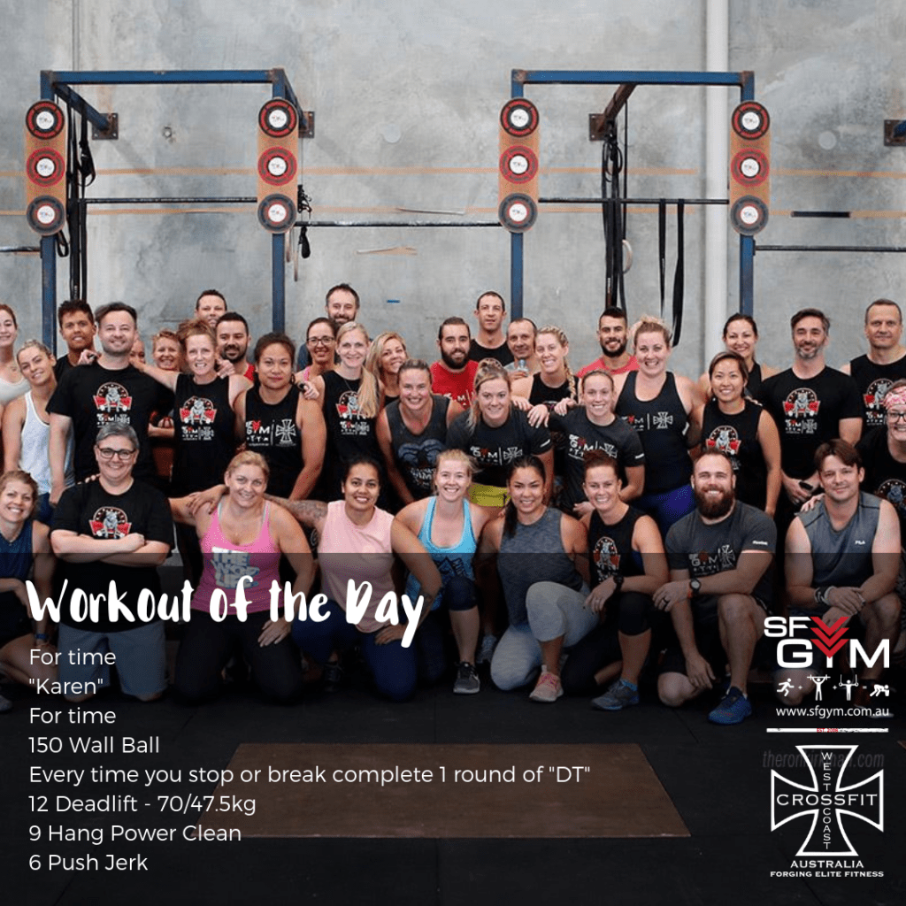 Workout of the Day, Friday 12th April 2019 sfgym.com.au/workout-of-the…
