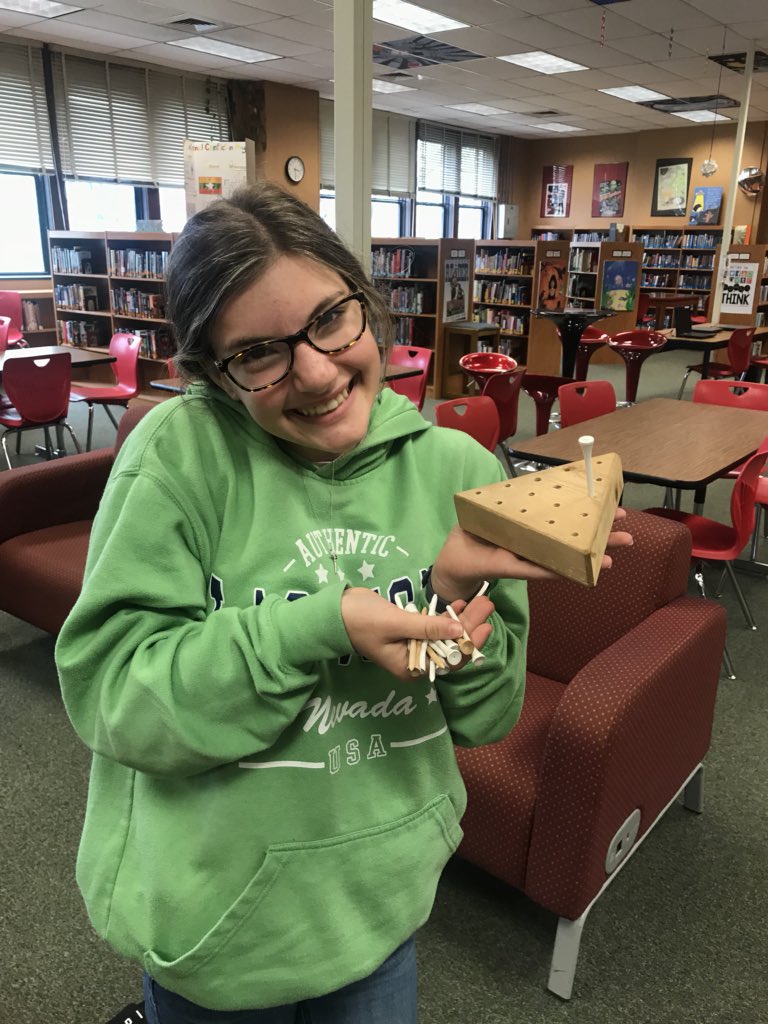 SimonsenLibrary's tweet photo. Success!!! Some days it’s the little triumphs that bring us joy. #si9gc https://t.co/Q6ox1karKK