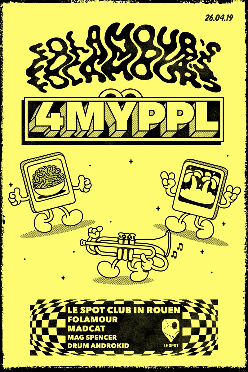 4MYPPL tour <a href="/folamourbb/">Folamour</a> <a href="/LeSpotClubRouen/">Le Spot Club</a> #Rouen