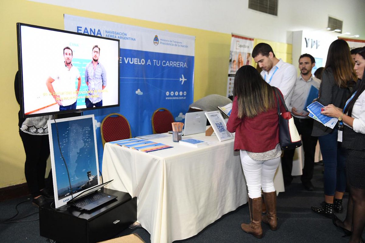 EANAoficial's tweet photo. ¡La tarde todavía no finalizó 🌇y la #JornadaTrabajoIngenieria de #Worktec te sigue esperando! Pasá por nuestro stand (n°5) y dejanos tu #CV 📝o registrate en nuestra base. ¡Un programa de #JóvenesProfesionales en @EANAoficial 👨💻👩💼 te está esperando! https://t.co/OxfGMVlITR