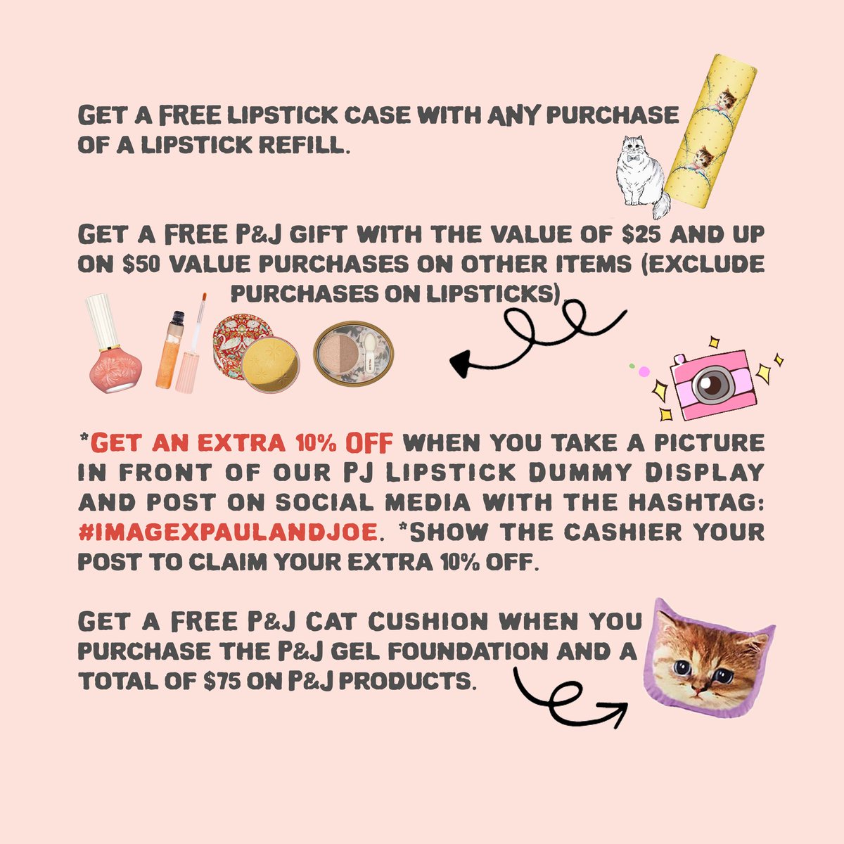 image_118's tweet image. 🎉Come join us this weekend (April 13-14, 1-8pm) at our Atlantic Times Square Location for a fun day of great deals and free gifts! 🎊 Don't miss out on this limited time offer!  #paulandjoebeaute #greatdeals #makeupsales #makeupaddict #montereypark #makeuplover