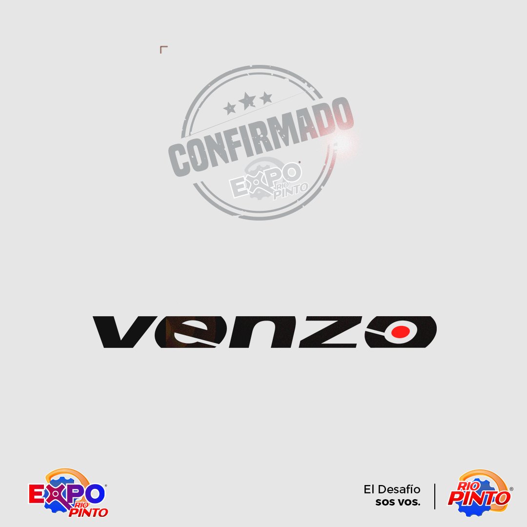 ♦️ <a href="/venzoarg/">Venzo Argentina</a> confirmado en #ExpoRioPinto2019 ♦️