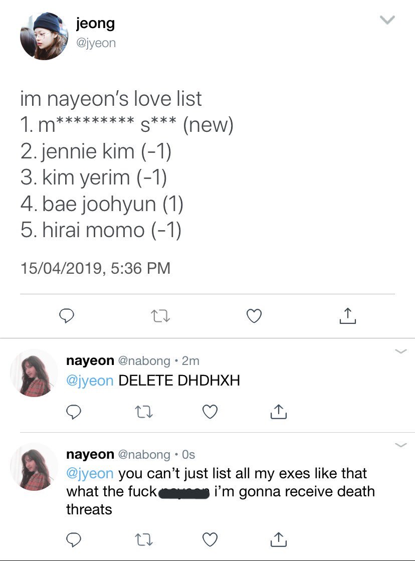 nadahyos's tweet photo. 180. hate/love list https://t.co/pmnZY7RHzi