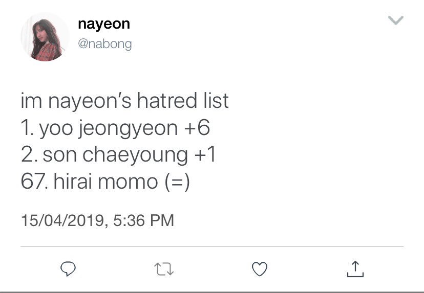 nadahyos's tweet photo. 180. hate/love list https://t.co/pmnZY7RHzi