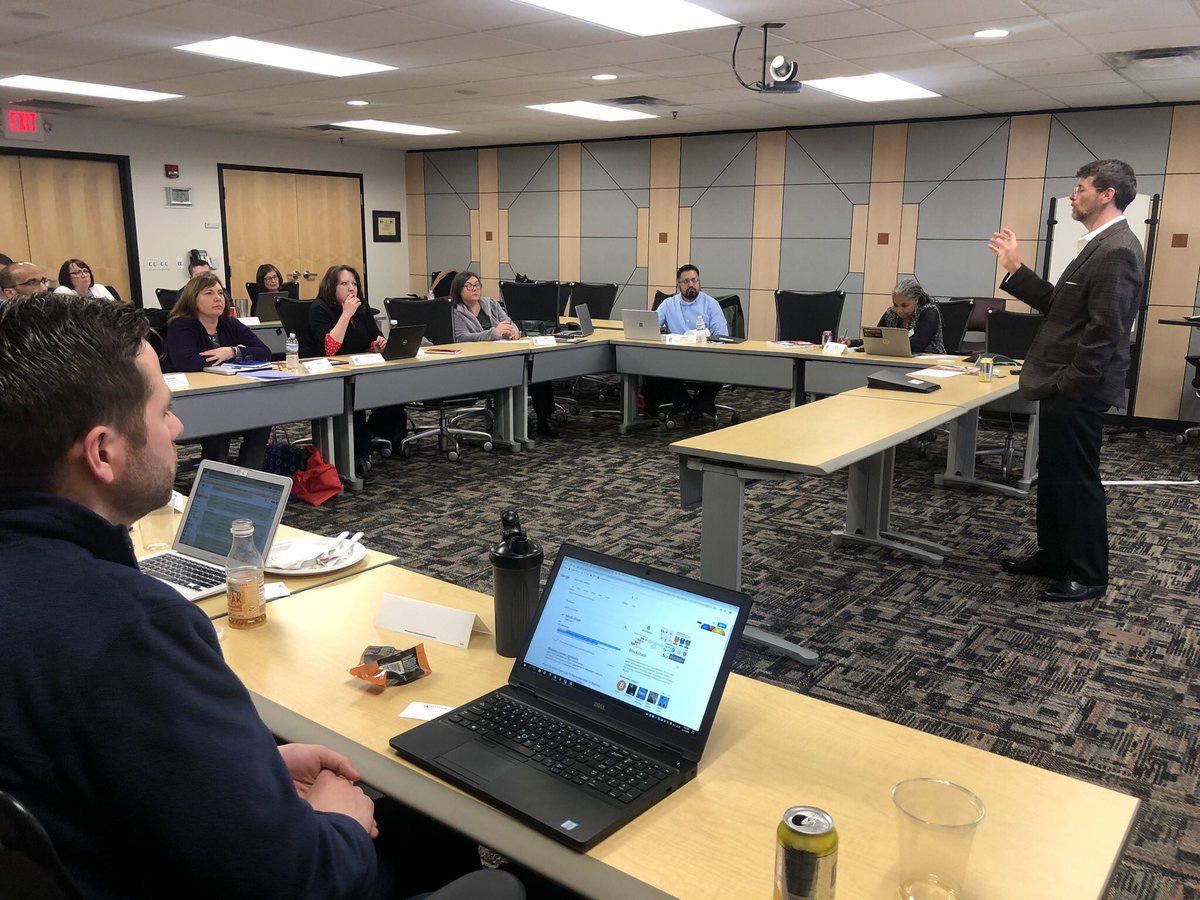 anagreif's tweet photo. Just spent the last 2 hours discussing the future of work and the impact of automation on the world’s workforce during the #NCWE New Workforce Professionals Academy. I love my job! #PimaCCWorkforce @GSTARS_AGS @WCSTEM @gatewaytech @ExecDirNCWE https://t.co/KOLv5b8hm7
